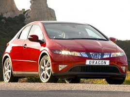     () DRAGON  Honda  Civic VIII atchback  (2006-2011) . 6 .  