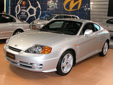   Hyundai Coupe Tuscani (2001-) . 5 .  