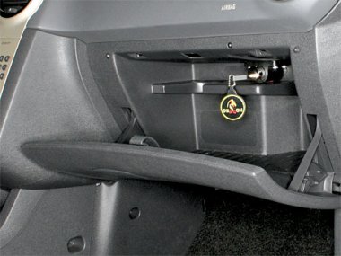 Механическое противоугонное устройство на Капот  Opel Corsa D (2006- ) мех. КП 