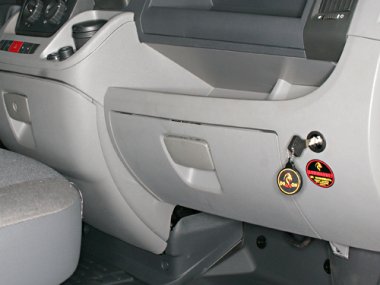 Механическое противоугонное устройство на Капот  Peugeot Boxer (2006- ) мех. КП 