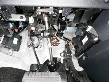 Механическое противоугонное устройство на Рулевой вал  Citroen C-Crosser авт. Tiptronic КП 