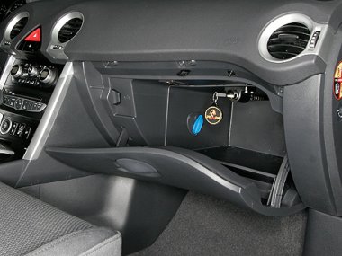 Механическое противоугонное устройство на Капот Renault Koleos (2008-2016) авт. X-Tronic КП