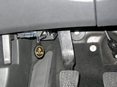 Механическое противоугонное устройство на Капот  Opel Astra J (2010-2012) авт. Tiptronic КП 