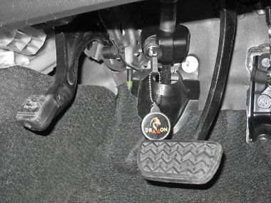 Механическое противоугонное устройство на Рулевой вал Toyota Aristo (E-JZS161) (08.1997-06.2000) 3.0 авт. КП (Правый руль)