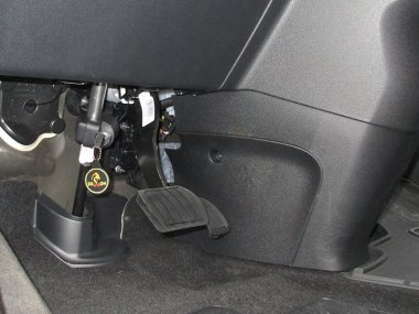 Штыревое механическое противоугонное устройство на Рулевой вал  Peugeot Traveller (2017-) авт. КП 
