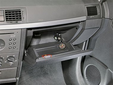 Механическое противоугонное устройство на Капот  Opel Meriva ( -2009) мех. КП 
